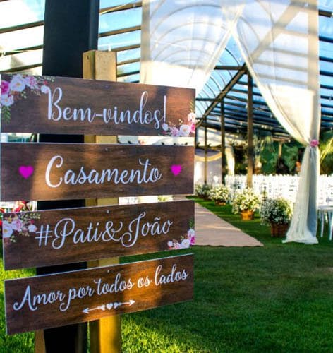 Ideias decoração de casamentos ao ar livre